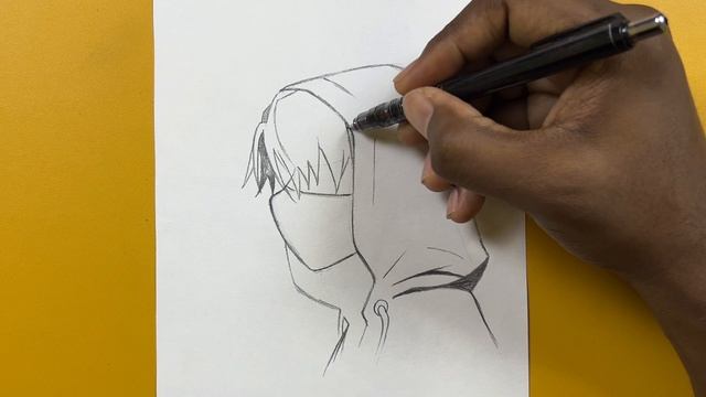 Easy to draw | how to draw a boy in winter ❄️ wearing face mask смотреть онлайн