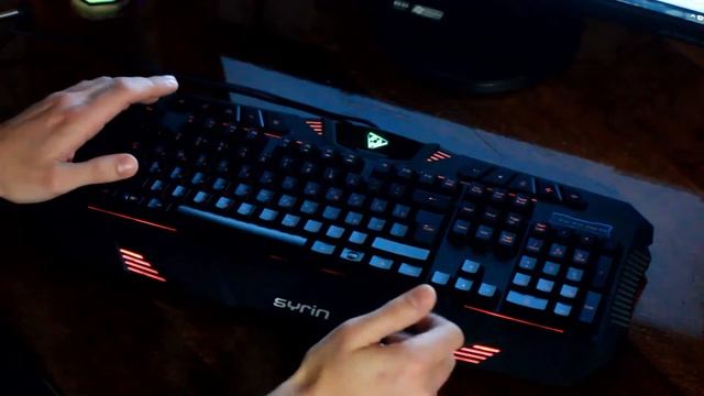 Обзор игровой клавиатуры Qcyber Syrin GK002 ( личное мнение ) смотреть онлайн