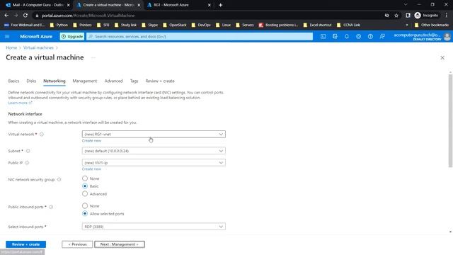 How to Create a Virtual Machine in Azure Portal Free - Step by Step смотреть онлайн