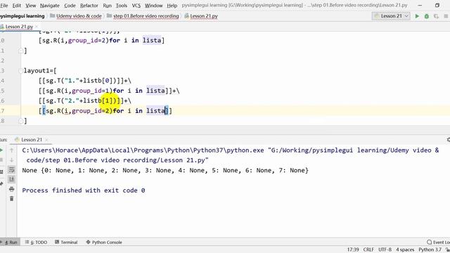 Python GUI with PySimpleGUI - easy learn 21 смотреть онлайн