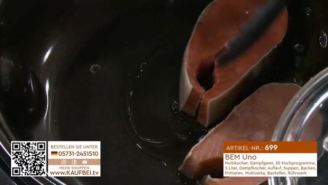 BEM Uno Multikocher mit 30 Kochprogrammen und Kochbuch Gratis | Deutsch смотреть онлайн