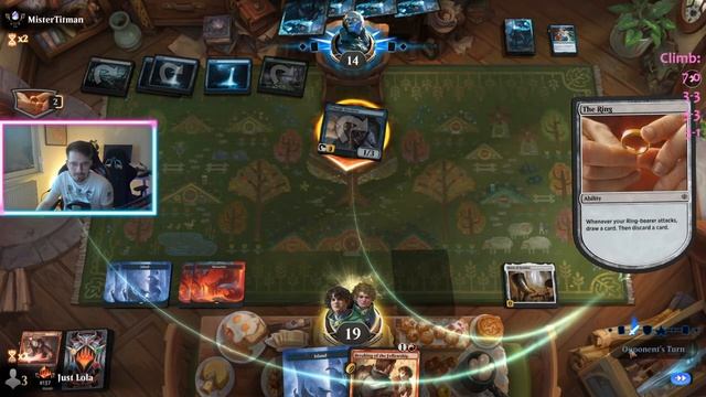 BEWARE OF BURN | Top Mythic | Lord of the Rings Draft | MTG Arena смотреть онлайн