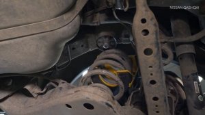 How to change rear springs / rear coil springs on NISSAN QASHQAI 1 (J10) [TUTORIAL AUTODOC]