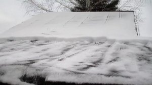 КРЫША. САМЫЙ БЫСТРЫЙ И ЛЕГКИЙ СПОСОБ ОЧИСТИТЬ СНЕГ С КРЫШИ.