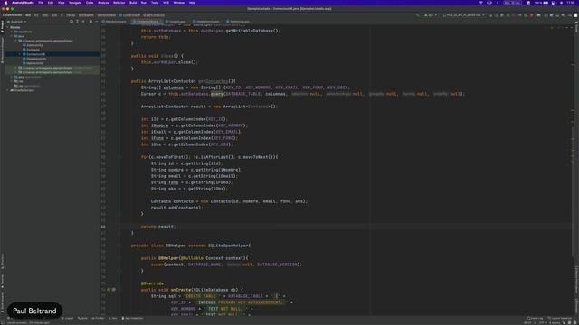 Ejercicio Android Studio - Conexión a BD (SQLite) смотреть онлайн