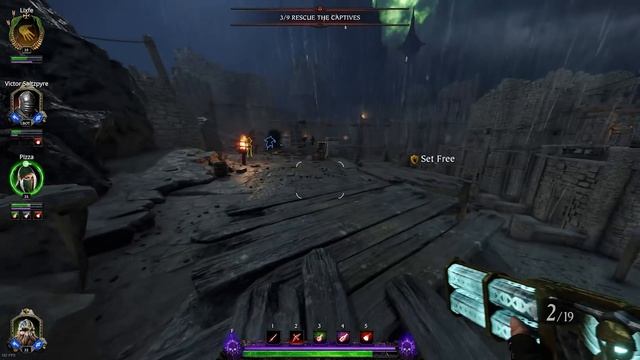 BLOOD IN THE DARKNESS - NEW Castle Drachenfels Map - Vermintide 2 Gameplay смотреть онлайн