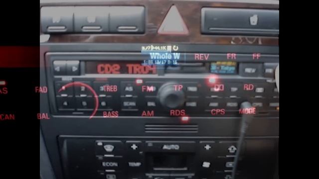 Radio Audi Concert MP3 FLAC AUX SD Memory Card смотреть онлайн