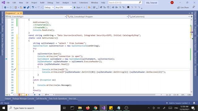 C# | SQL Server | Insert, Select, Update, Delete | CRUD Operations | Part 3 смотреть онлайн