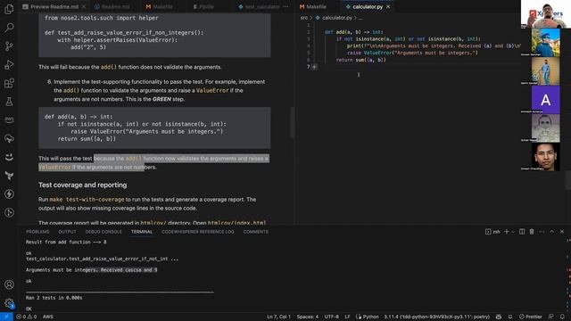Test Driven Development (TDD) with python смотреть онлайн