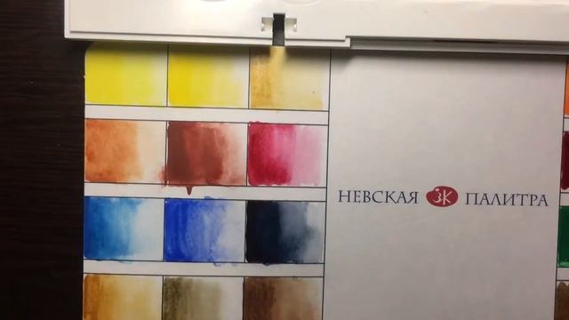 Белые Ночи vs Медовая. Чем школьная акварель отличается от профессиональной? смотреть онлайн