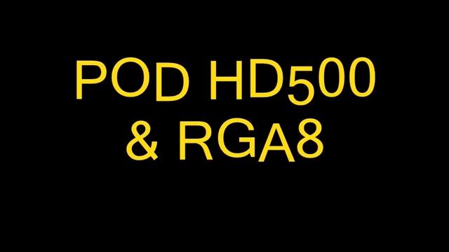LINE 6 POD HD500 + Ibanez RGA8_(AbanD_7+8_2011)