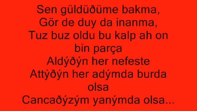 Tarkan - DuDu [ Lyrics ]