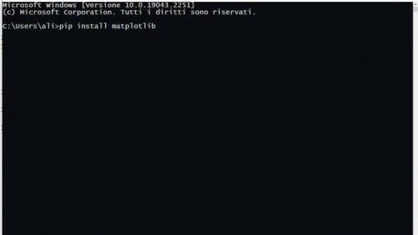 matplotlib install with pip
