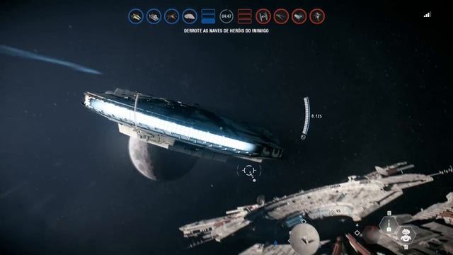 STAR WARS Battlefront II Heróis Vs Vilões Naves 1