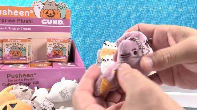 Pusheen Series 4 Halloween Trick Or Treats Surprise Plush Gund Toy Review | PSToyReviews смотреть онлайн