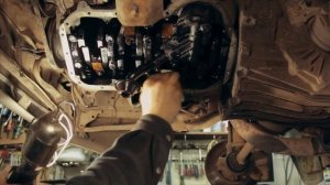 Ауди 80 1989г  Замена масляного поддона