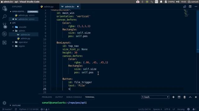 Python/Kivy POS System Part 4:Admin Dashboard(Part 1) смотреть онлайн