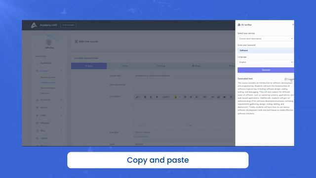 Academy LMS Course Content AI Generator Addon смотреть онлайн
