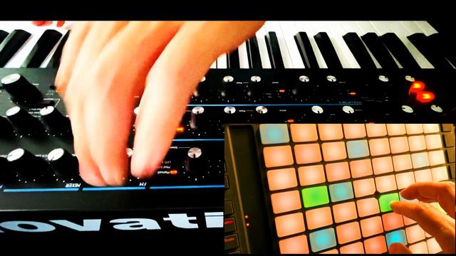 2 minutes Summit jam... again (Novation Summit & Ableton Push jam) смотреть онлайн