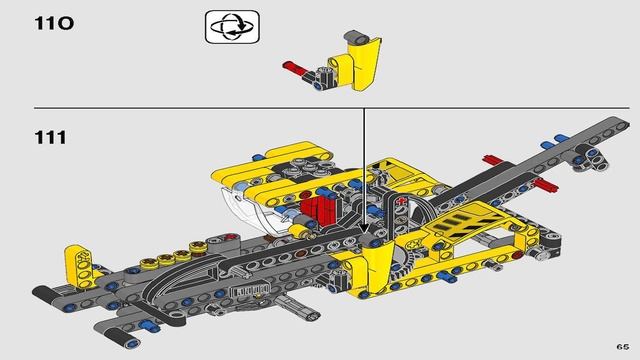 LEGO Instructions | Technic | 42121 | Tracked Tractor With Backhoe