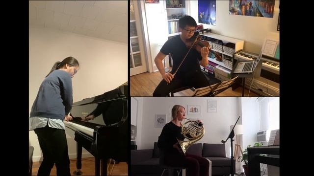 "The Conch" Trio for Violin, Horn, Piano Sketch #2 (Original Composition by Junda Tao) смотреть онлайн