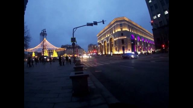 Новогодняя Москва 2019-2020. От Сретенки до Лубянки. Декабрь 2019 смотреть онлайн