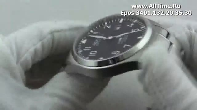 Обзор. Мужские наручные часы Epos 3401.132.20.35.30 смотреть онлайн