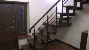 Каркасный гараж из бревна "Сказка" срубленый по технологии Post&Beam