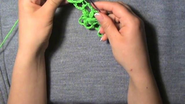 Безотрывное вязание мотивов крючком смотреть онлайн