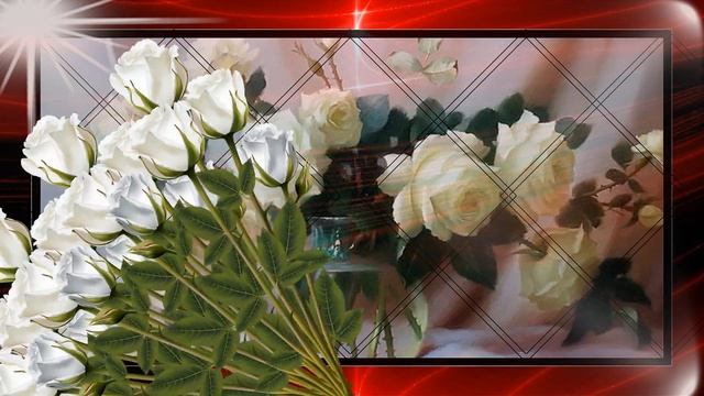 Rose #1 White (12) Transition ProShow Producer (Example / Sample)