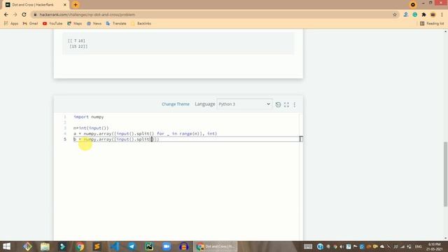 HackerRank Dot and Cross problem solution in Python | Python solutions | Programmingoneonone смотреть онлайн