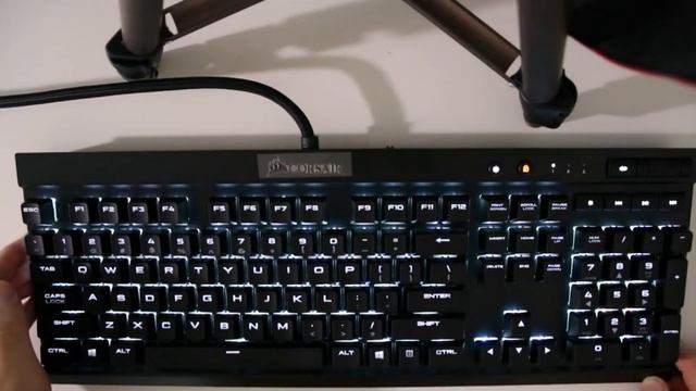 Corsair K70 RGB Rapid Fire Keyboard - Unboxing - Review - Typing Test смотреть онлайн