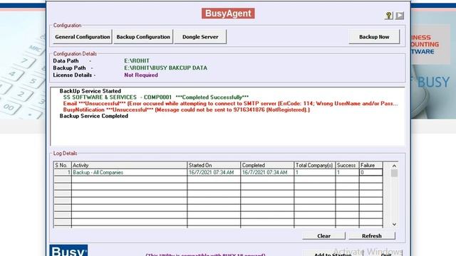 Busy Software Data Recover || Backup || Split FY || Busy Short Cut Keys || смотреть онлайн