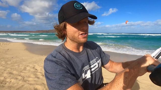 Kitesurfing for Beginners | Where to Position Your Hands on the Bar смотреть онлайн