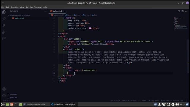 Build a Login Feature using JavaScript || @CodeWithHarry || @ThapaTechnical || @codedamn | #2022 смотреть онлайн