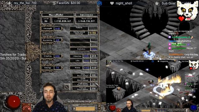 Infinity w/ +17 Skills Nova Sorceress | 1 Week Recap | Project Diablo 2 Season 3 | Light Sorc Farm смотреть онлайн