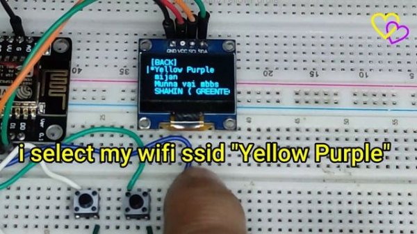 OLED Display Deauther Latest Firmware (v2.6.1) with NodeMCU ESP8266