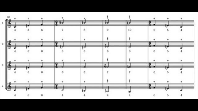 French horn quartet - Microtonal Study with 3 B flats - play along - moderately easy смотреть онлайн