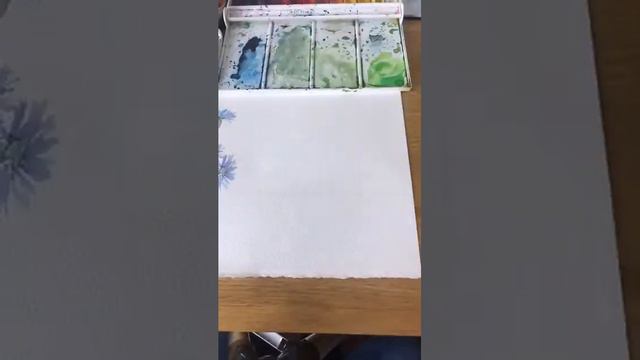 Day 24 Come Paint with Mona; Cornflowers and a Leaf Sampler смотреть онлайн