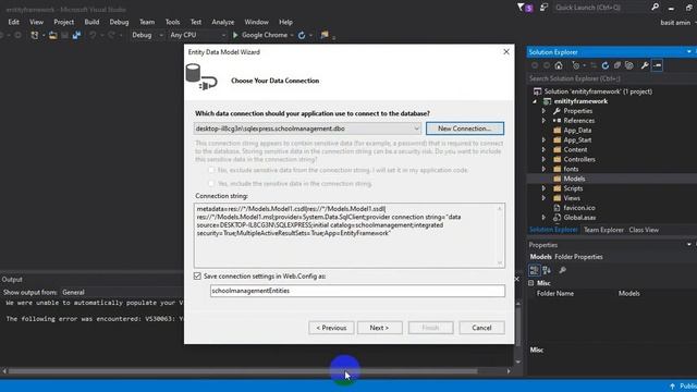 Entity framework database first approach in Asp.Net MVC 5 part 4 смотреть онлайн