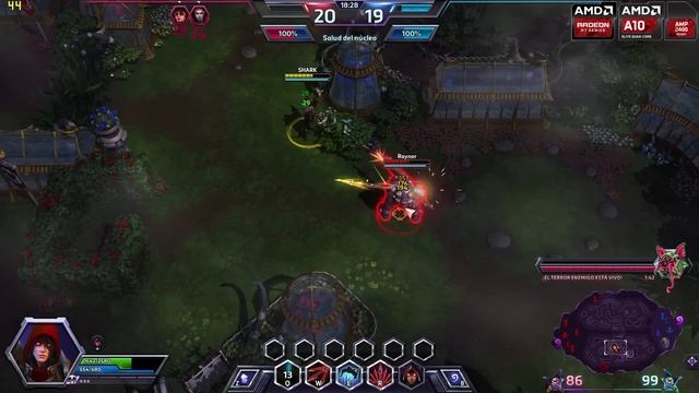 Heroes of the Storm - AMD APU A10-7870K[GAMEPLAY] смотреть онлайн
