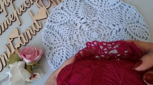 Обзор на летний берет //схема//