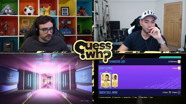 MY BEST PACK OF FIFA 21!!! Guess Who Discard Challenge