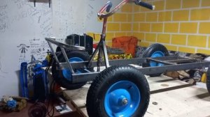 Самодельный квадроцикл. Квадрик своими руками для сына #ЧАСТЬ1. Строим простую раму.