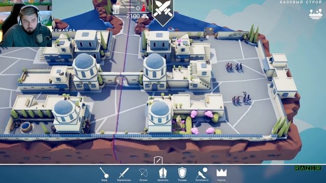 МОЯ ПЕРВАЯ БИТВА - Totally Accurate Battle Simulator #1 смотреть онлайн