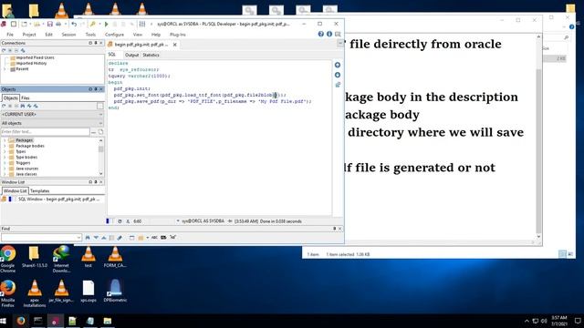 How to create PDF files in Oracle Database Using Pl/Sql Without Java. смотреть онлайн