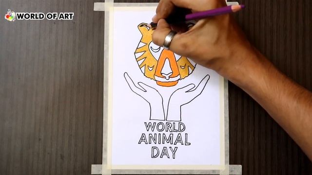 Drawing World Animal Day | Save Animals, Save Animal Poster | save wildlife poster смотреть онлайн