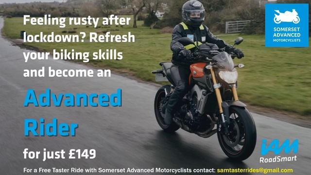 Somerset Advanced Motorcyclists Advanced Rider Course & Free Taster Ride смотреть онлайн