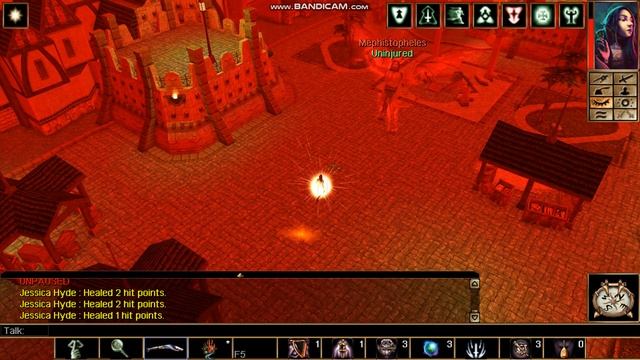 NWN1: Rogue vs Mephistopheles (3:40) and some endgame HotU gameplay, Very Difficult смотреть онлайн