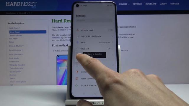 How to Take Screenshot in REALME 7 – Capture Screen смотреть онлайн